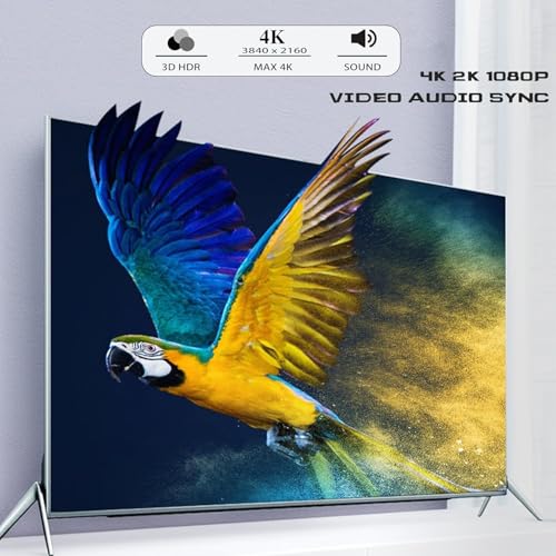 VIHOMI USB Type C to HDMI Cable 6.6FT (2 Meter) – 4K@30Hz, 2K@144Hz Ultra High Speed 48Gbps Cord for Laptop, MacBook Pro/Air, PS5, Chromebook, TV, iPad & Tablet – UHD Quality - Image 5