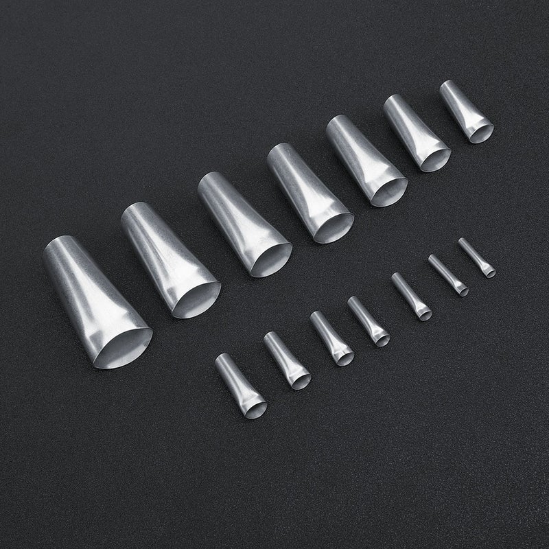 14pcs Caulking Nozzle Stainless Steel Sealant Nozzle Applicator Finishing Tool - Image 4