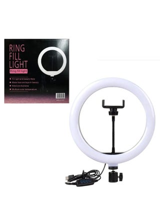 Mog 18 inch Professional Ring Fill Light Big LED Ring Light with 3 color modes Dimmable Lighting For YouTube Photo-shoot Video shoot  Live Stream Makeup & Vlogging Cameras White - pzsku/Z0A93F73FDDF0CA44D32EZ/45/_/1709878647/b8a88b62-80f6-46bb-97c0-0f3e6099748f