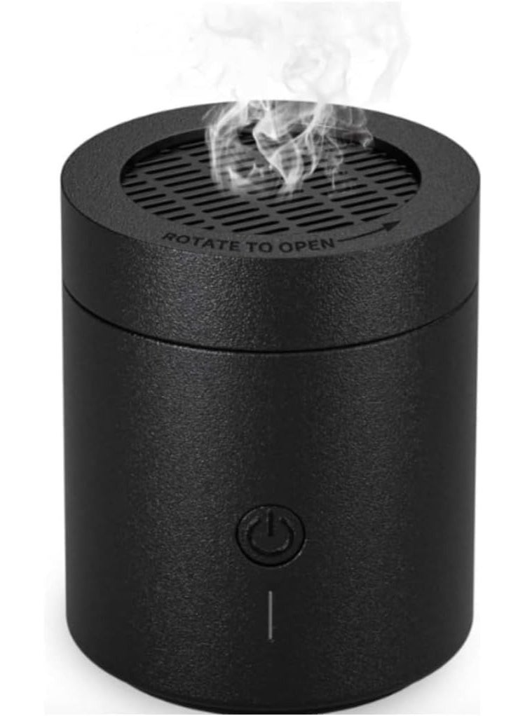 UBEdge Rechargeable Electric Bakhoor Burner – USB Electronic Incense Burner (Medkhan) for Home, Car & Office, Arabic Aroma Diffuser - Image 1