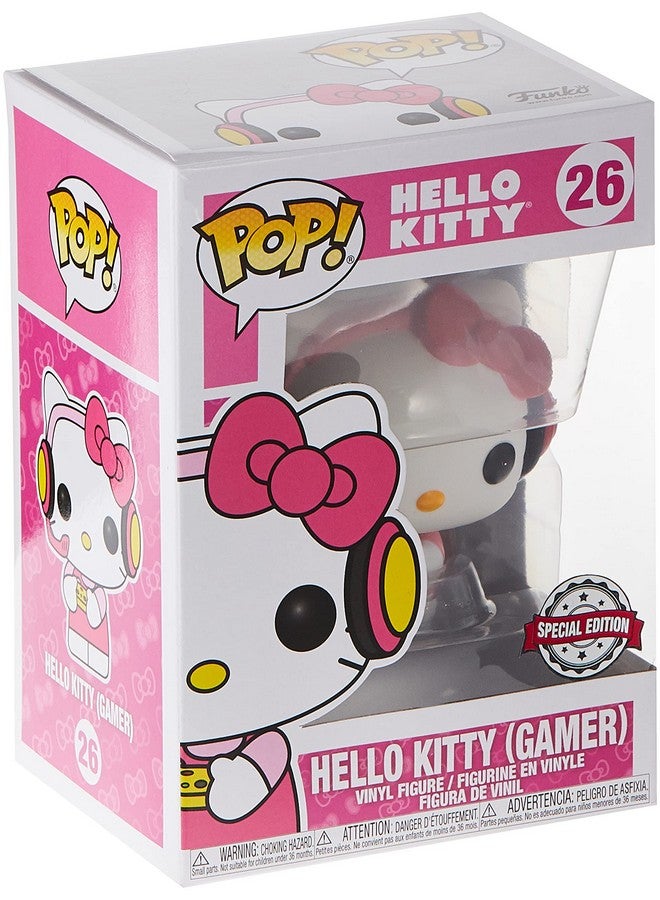 Funko Pop! Hello Kitty (Gamer) #26 Game Stop Exclusive - Image 1