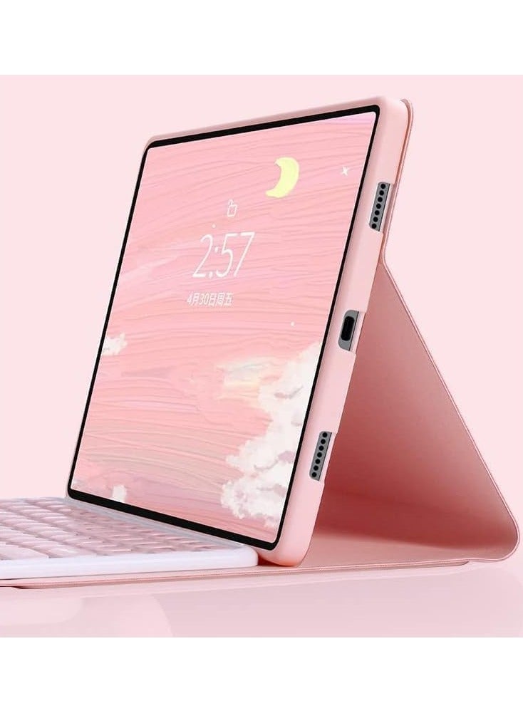 Keyboard Case Compatible with Lenovo Tab M11 11 Inch/Xiaoxin Pad 2024 Case, Detachable Wireless Keyboard Slim Leather Smart Cover with Mouse - Image 4