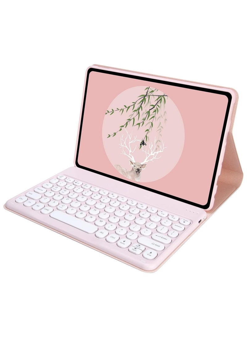 Keyboard Case Compatible with Lenovo Tab M11 11 Inch/Xiaoxin Pad 2024 Case, Detachable Wireless Keyboard Slim Leather Smart Cover with Mouse - Image 2
