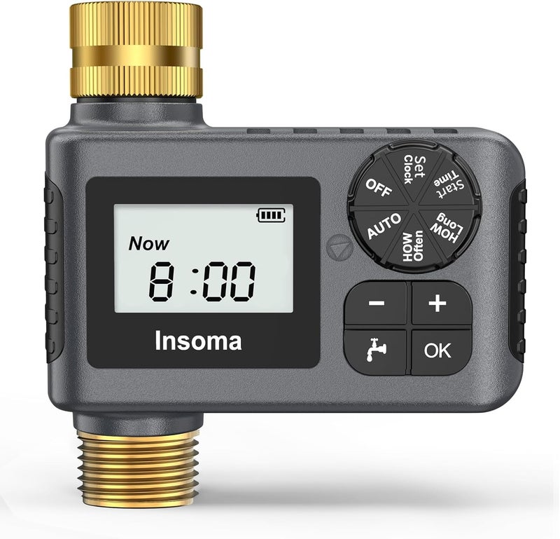 Insoma Hose Timer,Sprinkler Timer Outdoor for Garden Hose Faucet - Image 1