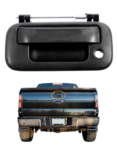 Gledewen Metal Tailgate Handle Compatible with 20042016 Ford F150 F250 F350 F450 F550 Super Duty Explorer Lobo 0612 Lincoln Mark LT Replace 8L3Z9943400AA 79606 Tail Gate Latch Door Handle w Key Hole - Image 1