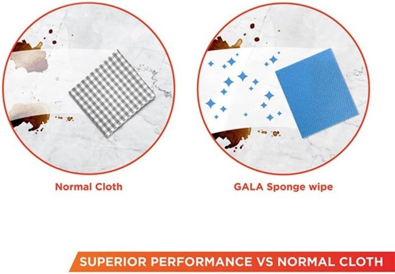 Gala Sponge Wipe for Kitchen 5 Pcs Pack (Multipurpose) (148995) - Image 2