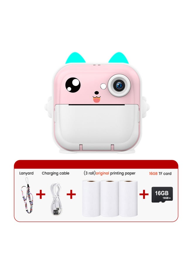 Neutral Q5 New Kids Polaroid Camera Thermal Print Mini Cartoon Fun Digital Camera Gift - Image 1