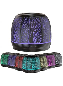 Large Iron Essential Oil Diffuser | Aromatherapy Diffuser That Purifies Air | Ultrasonic Humidifier 7 Color LED Lights | Home Essentials | Scent Diffuser | Large Water Tank of 500mL