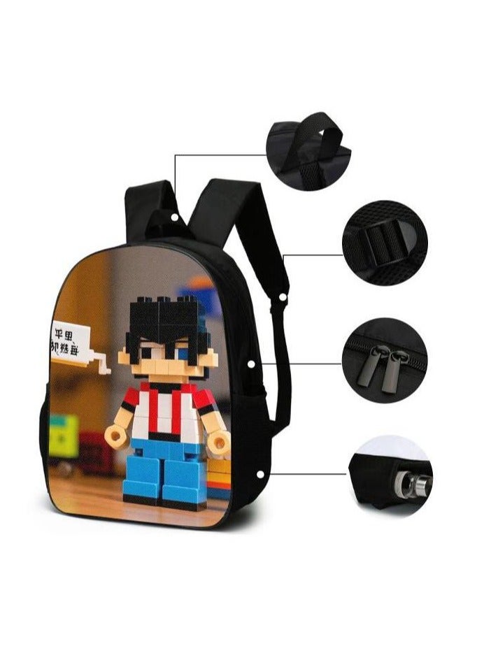 Cartoon style universal three-piece schoolbag - 406  - Image 5