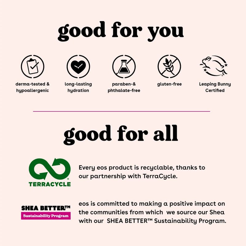 eos Shea Better Hand Cream - Coconut Hand Lotion and Skin Care | Instant Hydration + Lasting Protection | 2.5 oz - Image 4