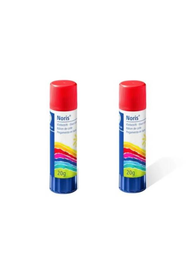 Pack Of 2 pieces Glue Stick - 20 Gm, Noris 960 20NCA