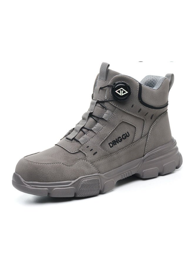 NIBEMINENT Safety Shoes for Men - Anti-bump and Anti-puncture Lightweight and Safe Shoes with Steel Toe  Work Shoes - Image 1
