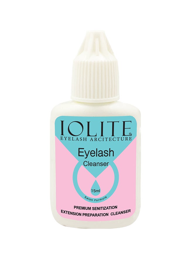IOLITE Lash Cleanser For Eye Irritation And Eyelid Relief Cleansing Eyelash Premium Cleanser 15 Ml