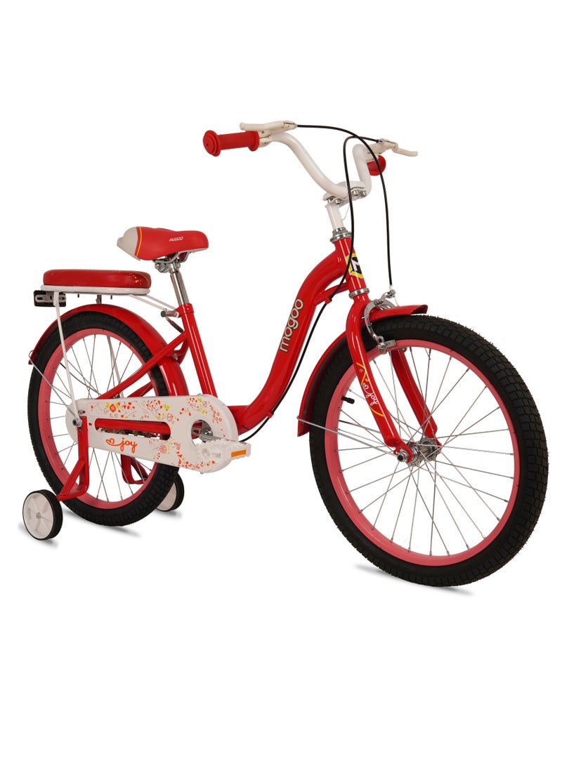 MOGOO Joy Girls Bike 16 Inch Dark Pink - Image 2
