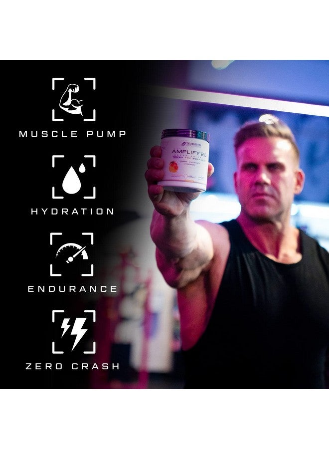 Cutler Nutrition Cutler Nutrition Amplify - Caffeine Free Pre Workout for Men and Women | Stimulant Free, Arginine, Coconut Water, and L-Citrulline, 40 servings (Sour Lemonade) | 300g  - Image 4