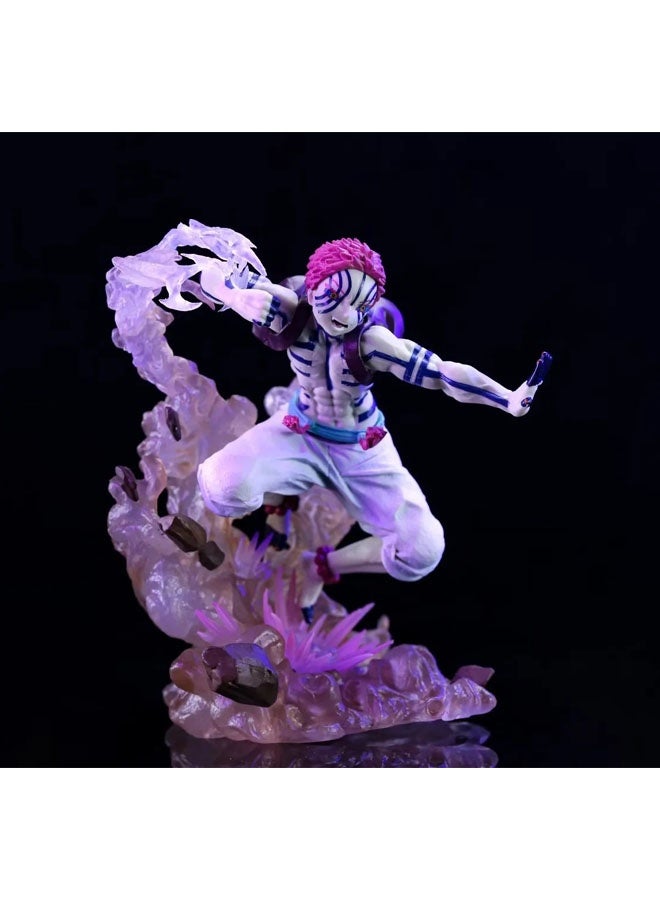 عام شيطان القاتل سطح المكتب الديكور لف رقم 3 أكازا شخصية نموذج جمع اللعب الزخرفية هدايا للعائلة والأصدقاء - Image 2