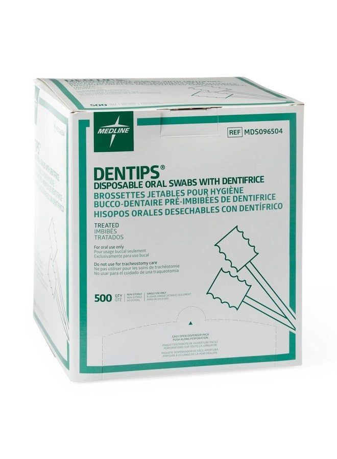 MEDLINE MDS096504 MDS096504H DenTips Oral Swabsticks (Pack of 10) - Image 5