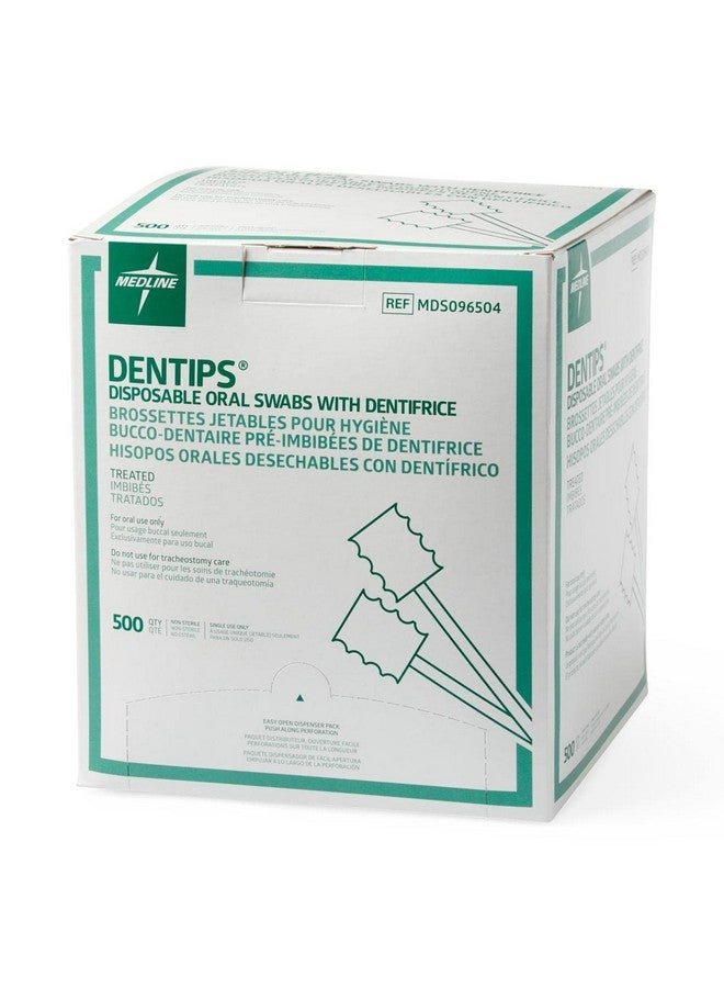 MEDLINE MDS096504 MDS096504H DenTips Oral Swabsticks (Pack of 10) - Image 4