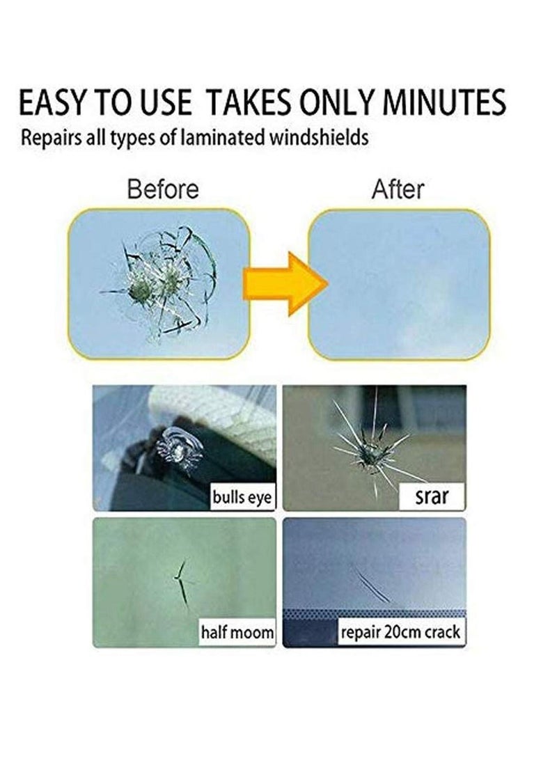Generic Automotive Glass Nano Car Windshield Glass Crack Repair Glue  - Image 5