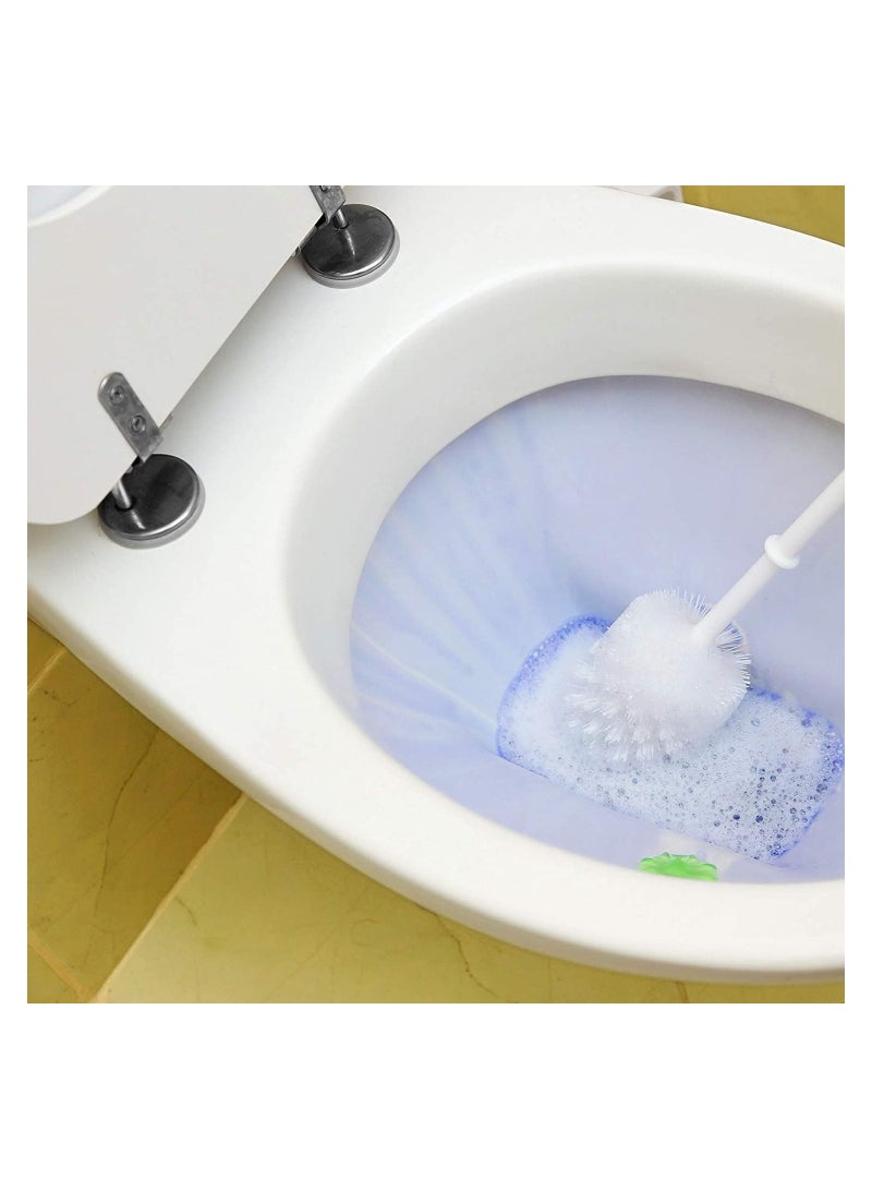 Toilet Seat Fittings Zinc Alloy Toilet Seat Hinges Replacement Hinge with Fittings and Repair Parts Chrome Finished Toilet Seat Hinge Fixings for Most Wooden Resin MDF Toilet Seat - Image 2