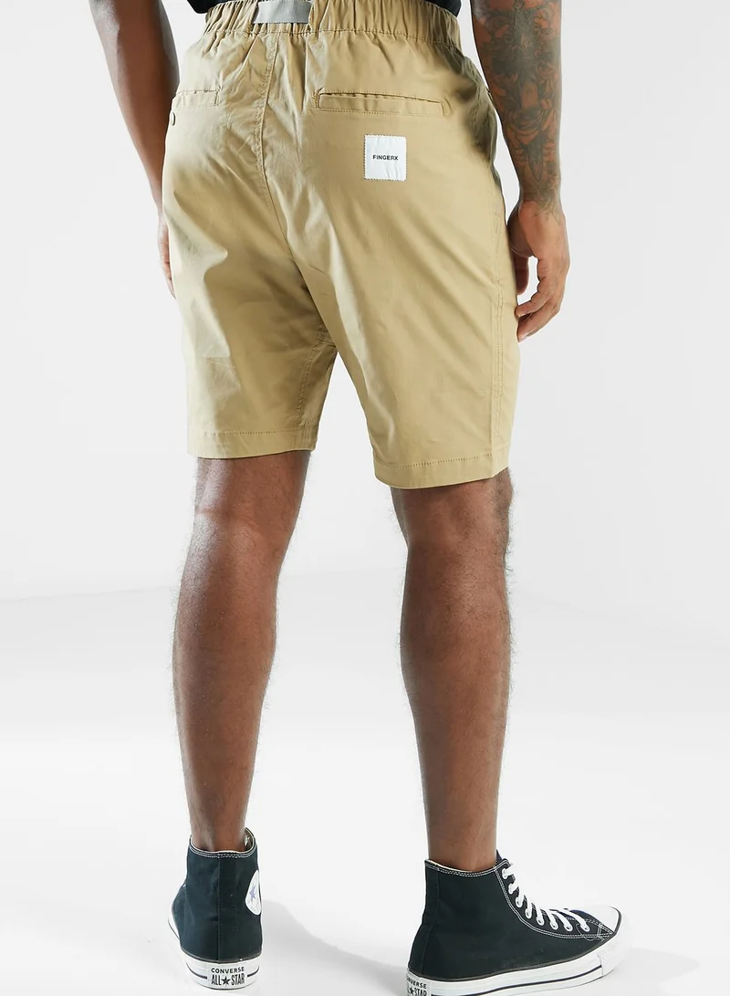 FINGERCROXX Logo Shorts