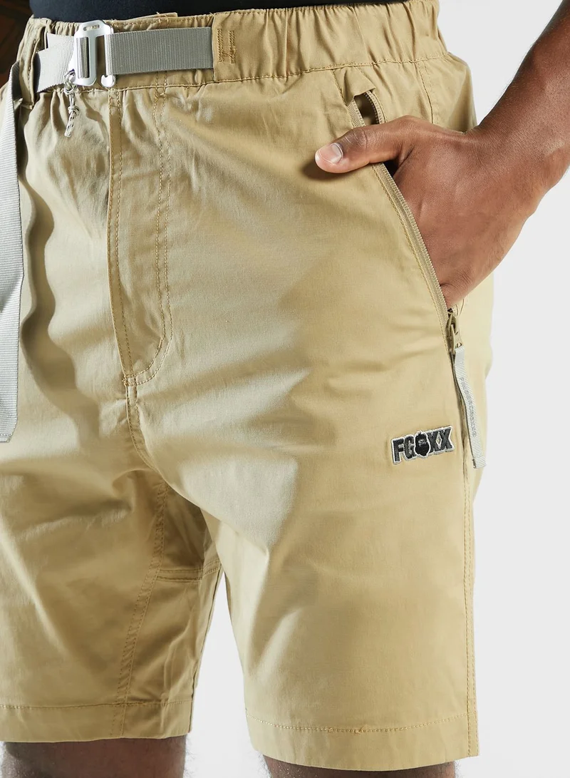 FINGERCROXX Logo Shorts