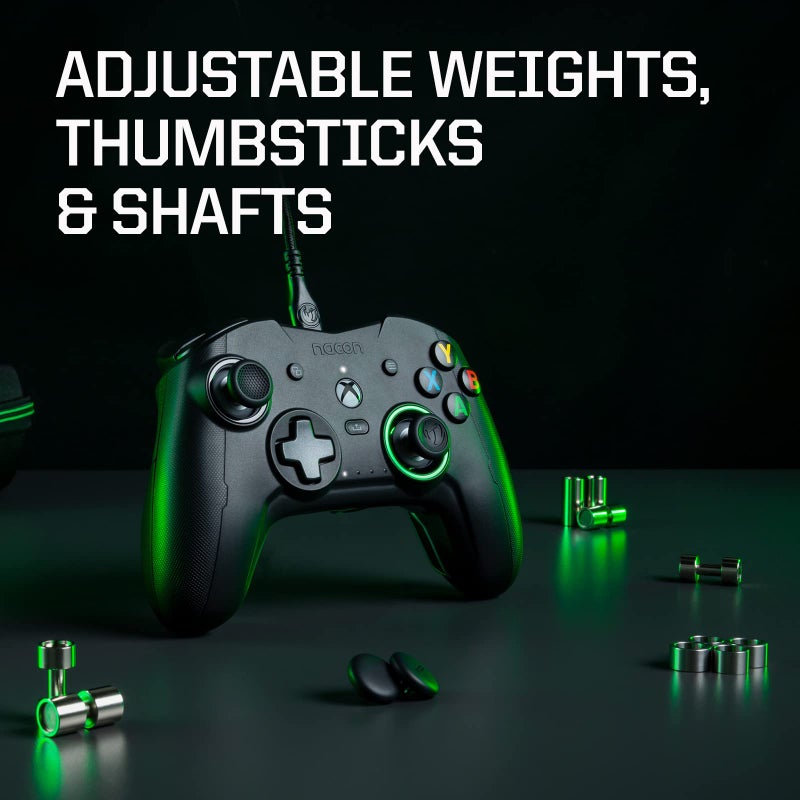 RIG Nacon Revolution X Officially Licensed Xbox Controller for Xbox Series X|S, Xbox One, Windows 10, Windows 11 PCs with Hardware, Software Customization and Dolby Atmos 3D Surround Sound (Black) - Image 3