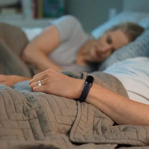 CERLINK Mi Band 5 & Mi Band 6 SmartWatch Strap, Silicone Adjustable Men Women Wristband-Black,Navy,Wine,Green - Image 5