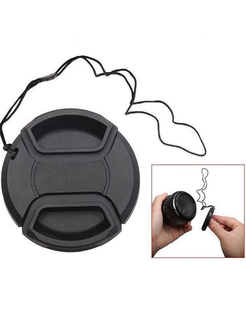 Coopic COOPIC 37mm Lens Cap Front Cover Protector Snap On Center Pinch for Camera Canon Nikon Sony DSLR  - Image 4