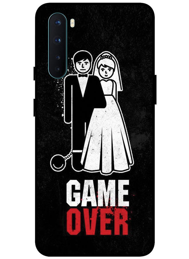 Protective Case Cover For OnePlus Nord Smart Series Printed Protective Case Cover for OnePlus Nord Game Over