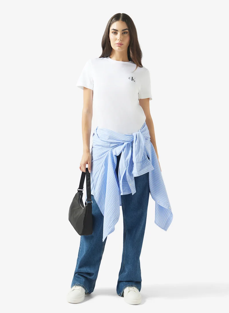 Calvin Klein Jeans  2-Pack Monologo T-Shirts for Women | Best Price UAE