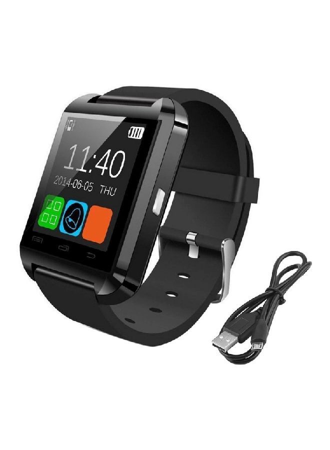 NIBEMINENT U8 Bluetooth Smartwatch Black - Image 1