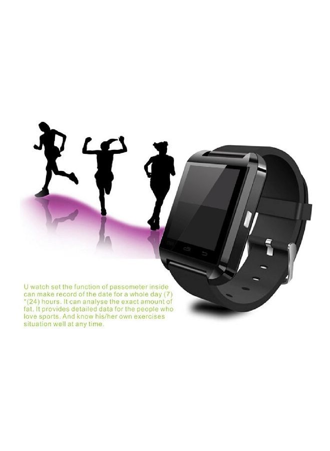NIBEMINENT U8 Bluetooth Smartwatch Black - Image 3