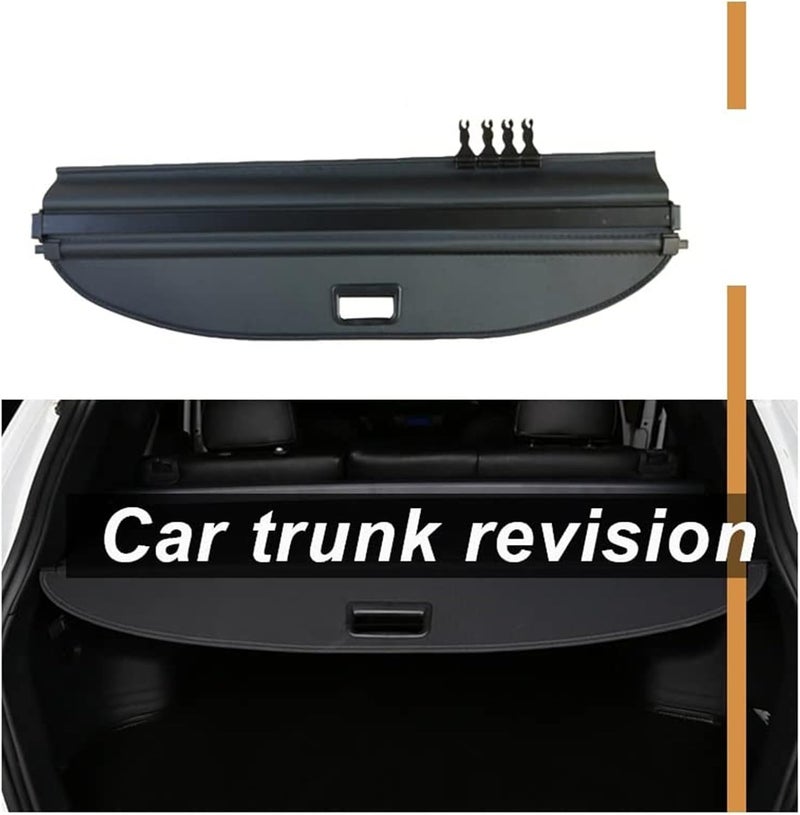 QASULER Car Rear Trunk Cargo Cover - Image 5