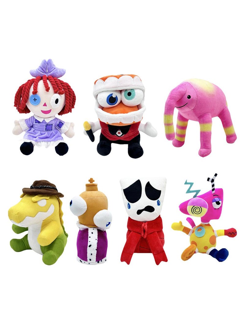 general 7 Pcs The Amazing Digital Circus Plush Toy Set Best Gift For Fans Boys And Girls - Image 1