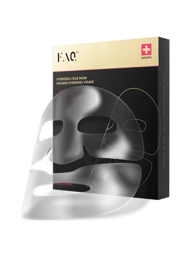 Foreo FAQ Glass Skin Hydrogel Face Mask 5units - Image 4