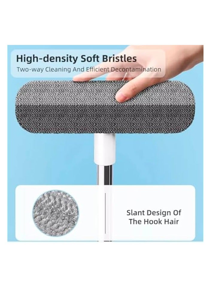 erorex Window Mesh Screen Cleaning Brush, 2-in-1 Household Multi-purpose Cleaning Tool, Suitable for Screens, Carpets, Sofas - Image 4