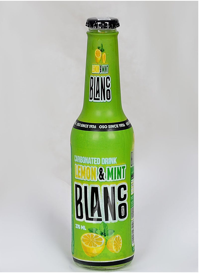 BLANCO CARBONATED DRINK 275ML LEMON&MINT 