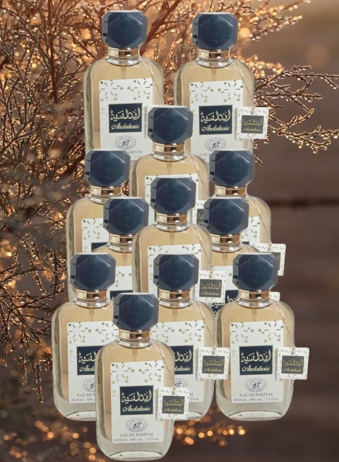 أرض الريحان 12 قطع عطر الأندلسية 100مل - Image 1