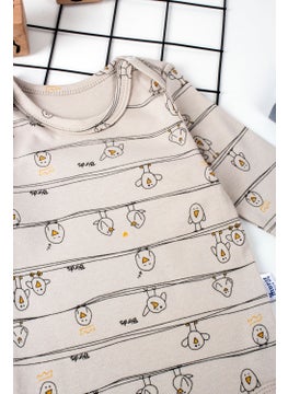 Murat Baby Birds Bird Printed Unisex Snap Bodysuit  - Image 3