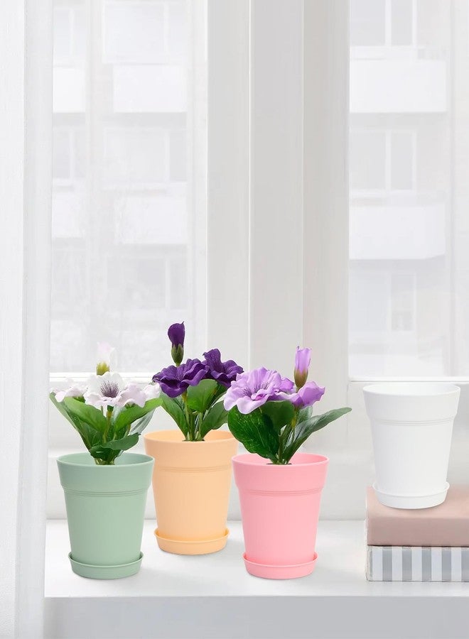 GARDIFE 20 Pack 6 inch Plant pots, planters for Indoor Plants, Flower pots, Color - Image 4