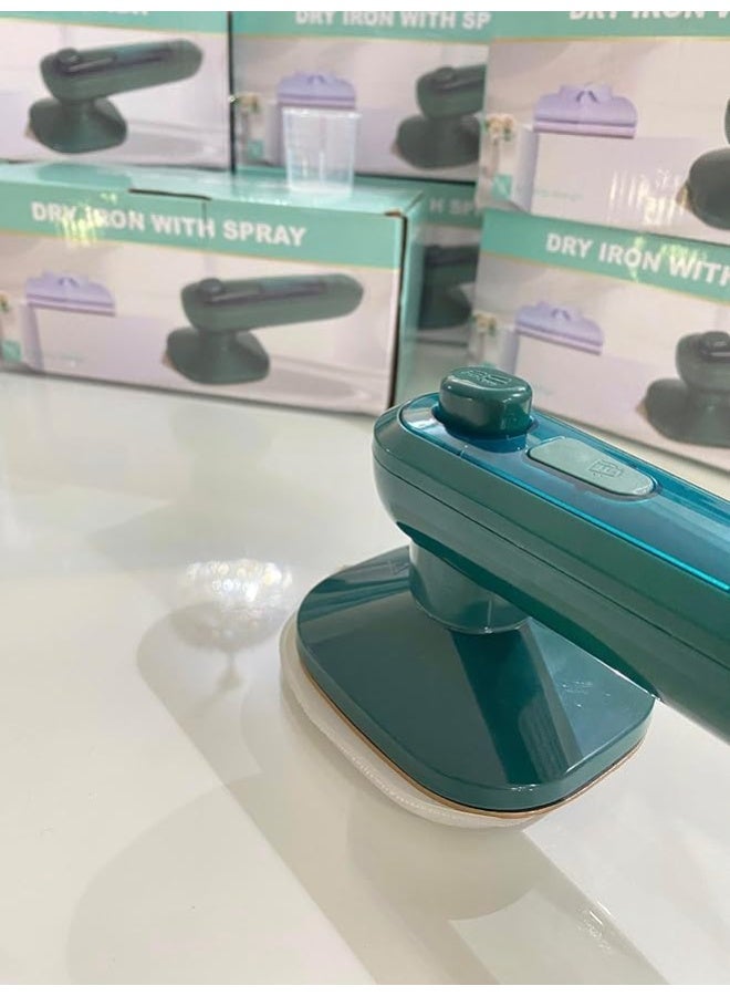 Portable Handheld Steam Iron With Spray 30W Power Anti Drip Design Compact Electric Pressing Tool For Clothes Travel Craft Sewing Lightweight Home Use With Silicone Pad - Image 5