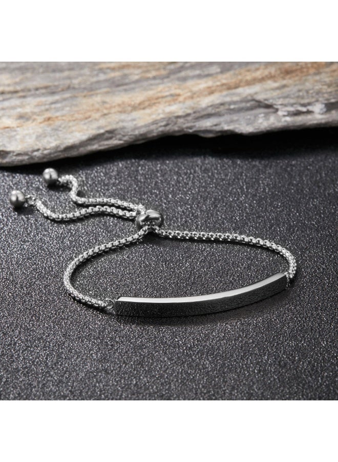 زنك سوار زينك النسائي من الستانلس ستيل باللون الفضي | ZFBR004S - Image 5