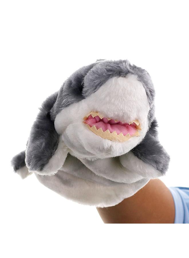 الأزرق جي دبليو دمى القطيفة الفورية حيوانات بحرية 28 سم دمى القرش - Image 3