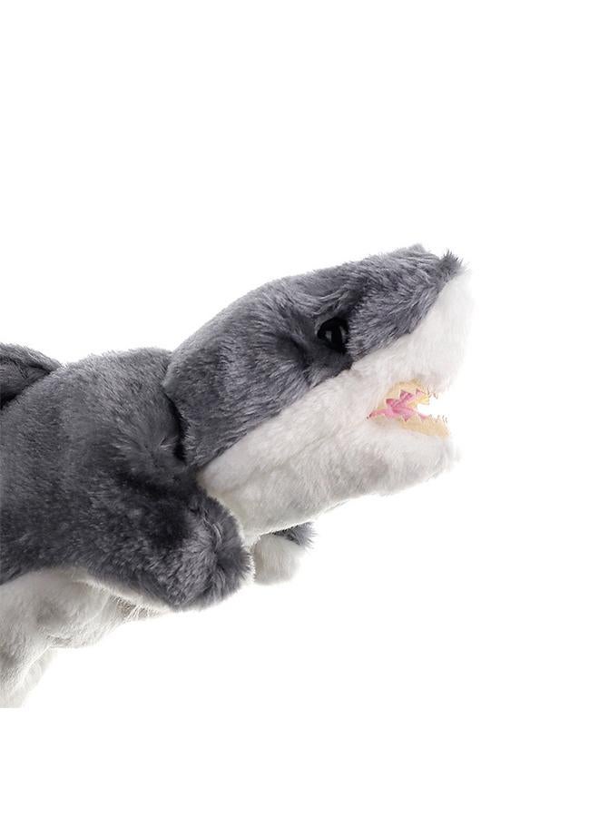 الأزرق جي دبليو دمى القطيفة الفورية حيوانات بحرية 28 سم دمى القرش - Image 4