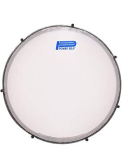Generic Power Beat Large Wooden Tambourine With Plastic Face And Tuning Keys - wooden  - Image 3