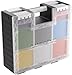 Gamegenic Game Castle AllinOne DoubleSided Storage Case for Cards and Gaming Accessories 19 Removable Trays in 5 Sizes Ideal for Cards Tokens Dice and Tools BlackWhiteClear Color Made by Gamegenic - Image 4
