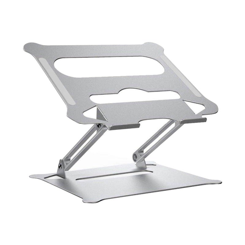 Adjustable Height Laptop Stand Aluminum Alloy Ergonomic Desk Holder Space Saver - Image 2