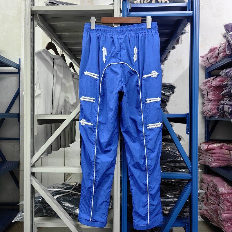 Trapstar Letter Embroidered Zipper Pants Windbreaker Suit Clothes For Men And Women - Image 5