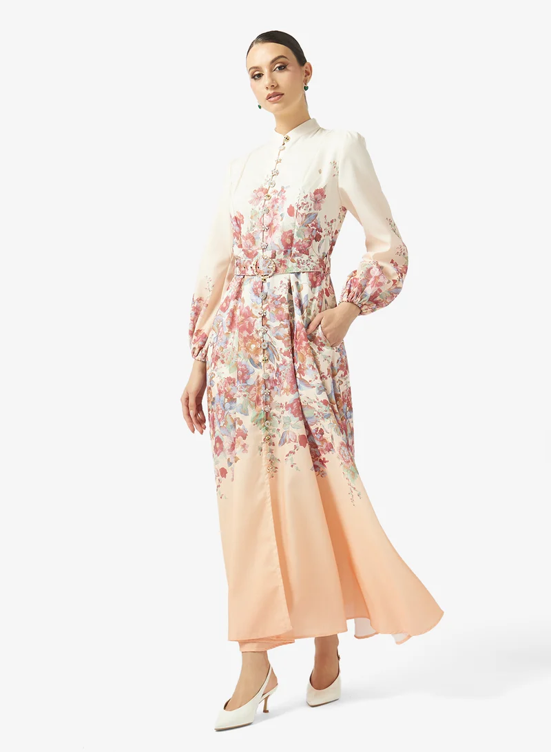 Khizana Floral Print Dress